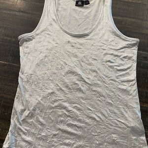 Rock & Republic shimmer Tank ! Size Medium Woman’s Holiday tank top! “Crushed”